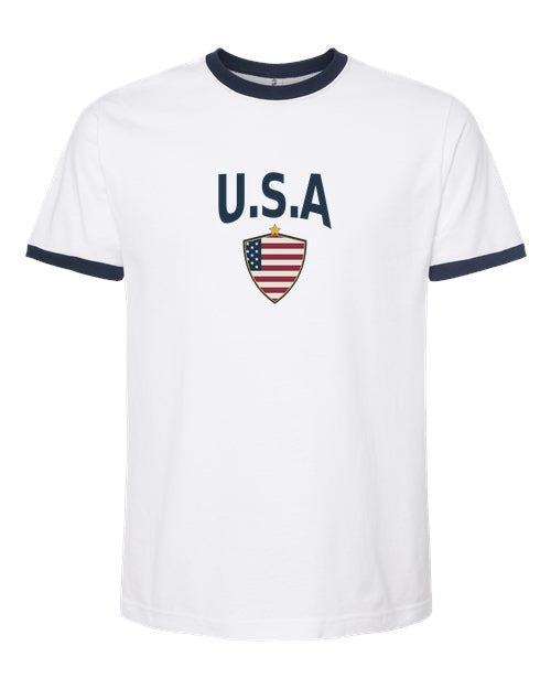 United States 2026 soccer arched crest tee — NYC Factory