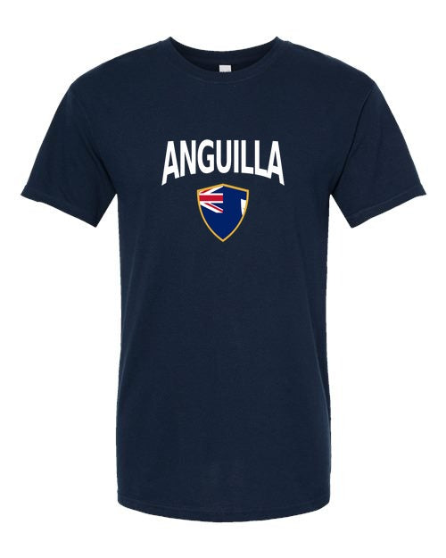 Anguilla Arched Crest Soccer Tee — NYC Factory