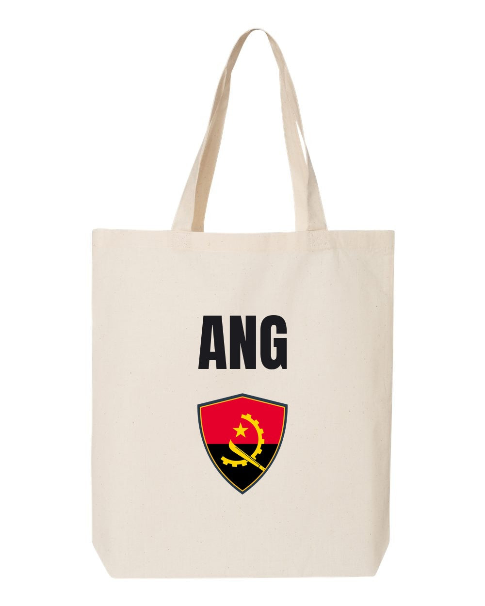 Angola Soccer Tote Bag — National Crest Badge | NYC Factory