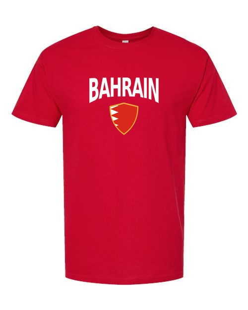 Bahrain Arched Crest Soccer Tee — NYC Factory