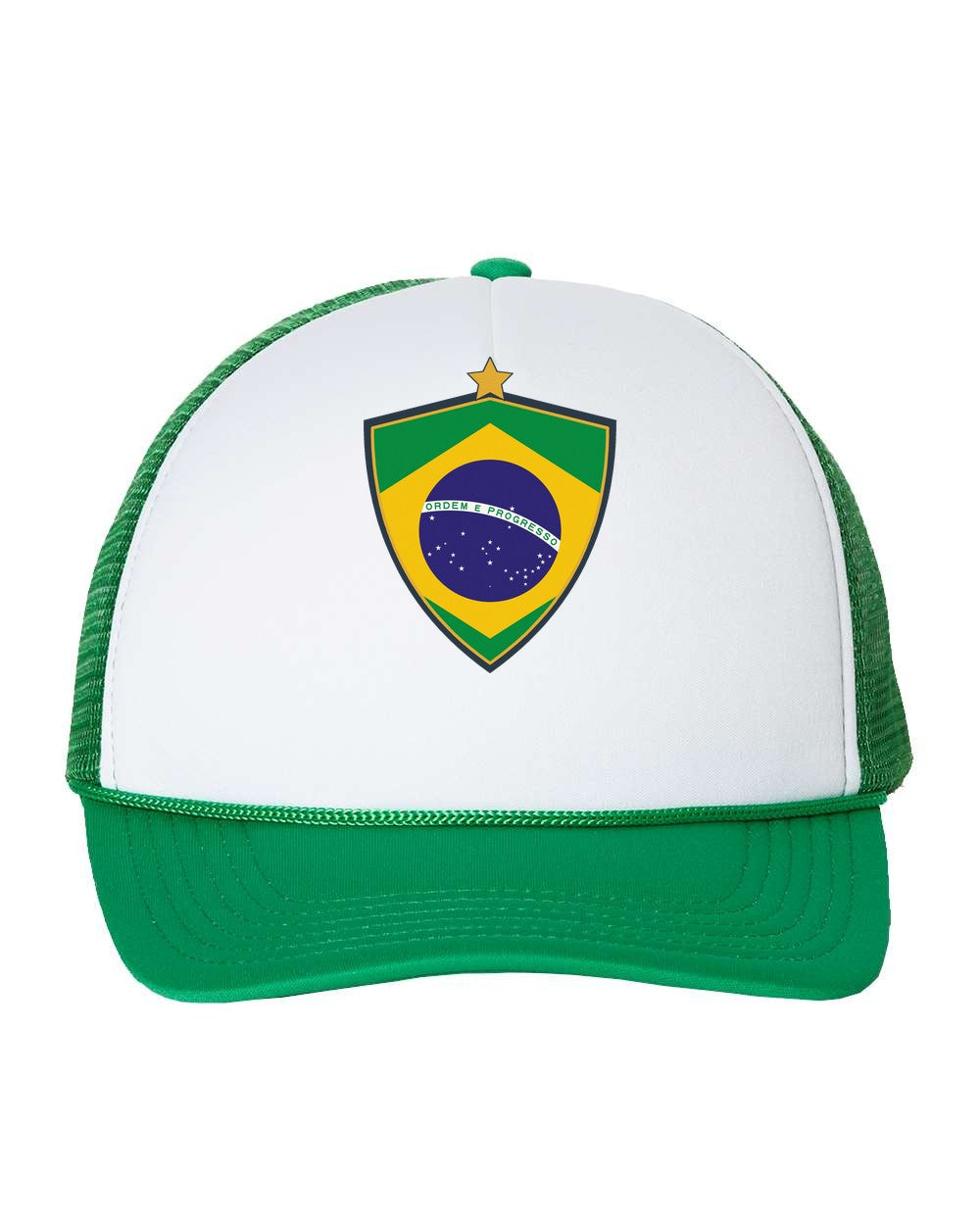 White / Kelly Green