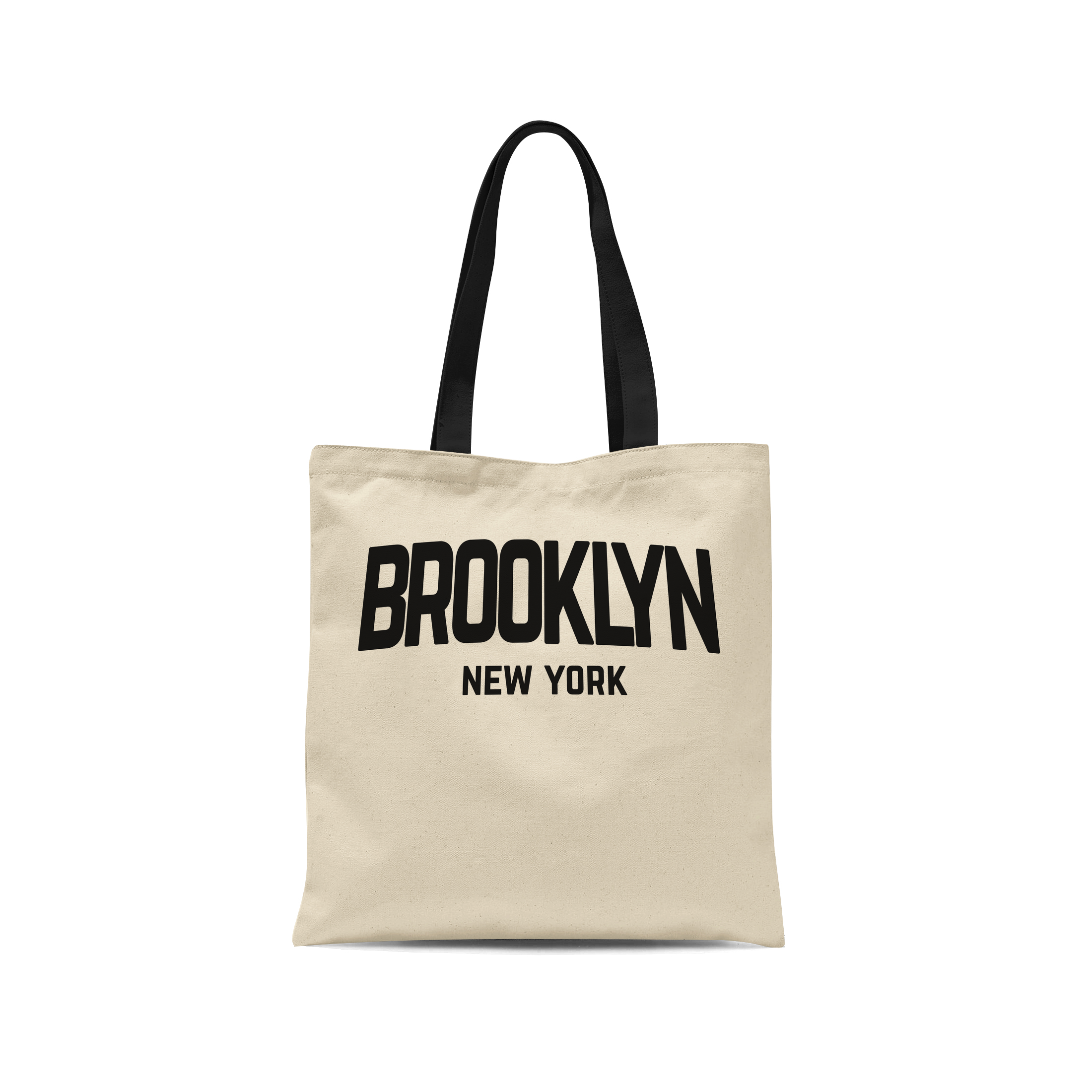 Brooklyn New York Retro Design Cotton Canvas Tote Bags