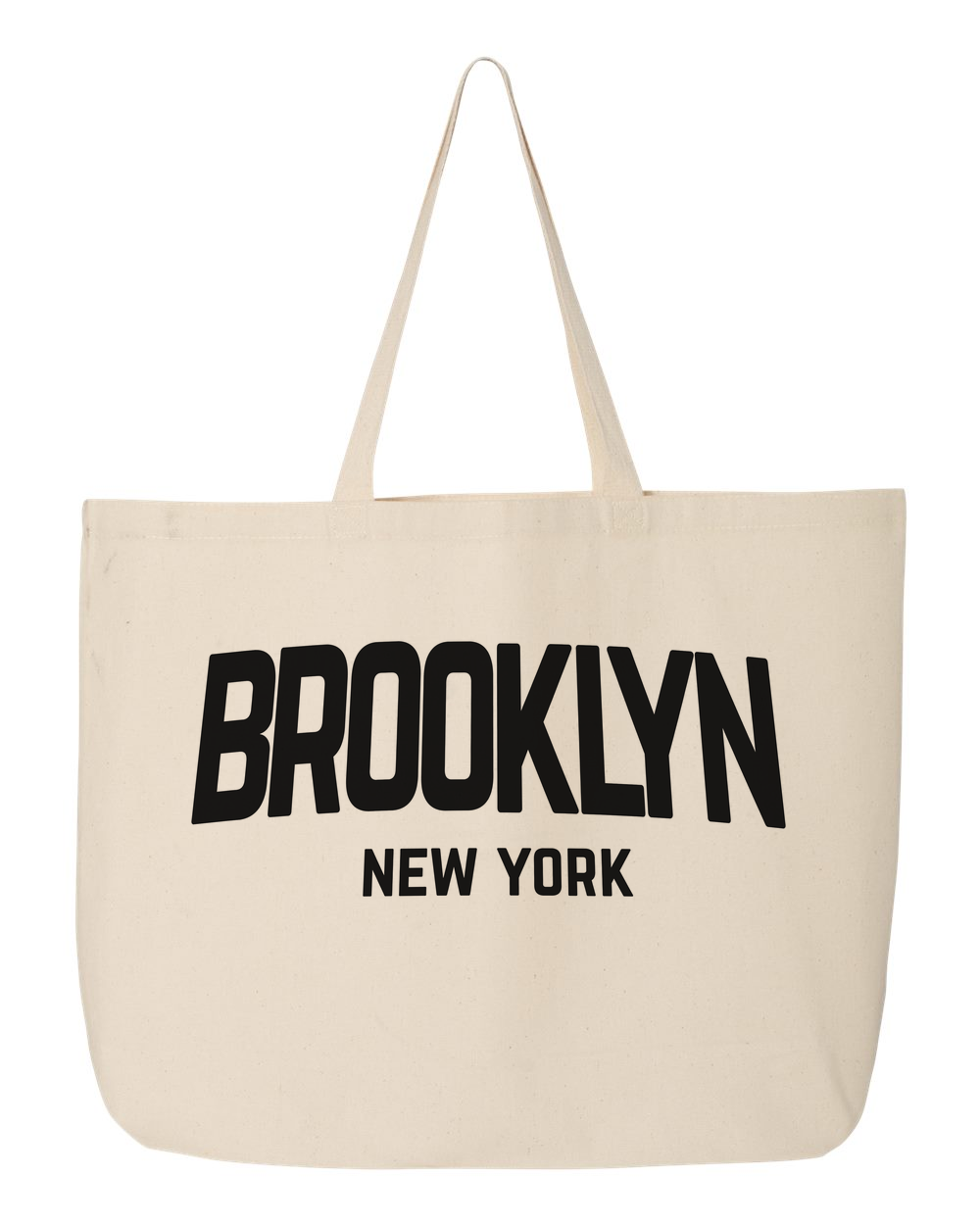 Brooklyn New York Retro Design Cotton Canvas Tote Bags