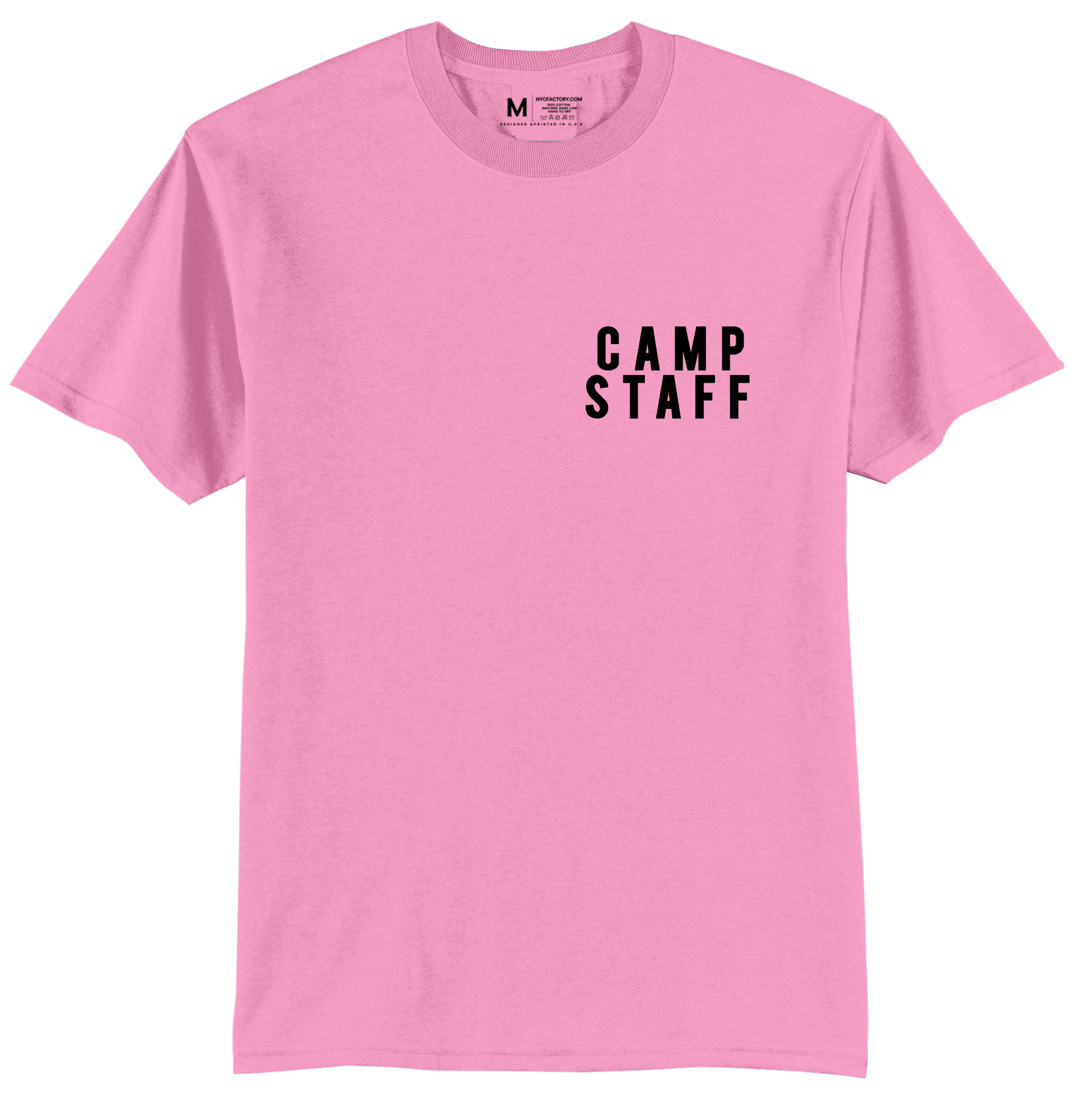 Professional Men’s Staff Tee | Double-Sided High-Visibility Print