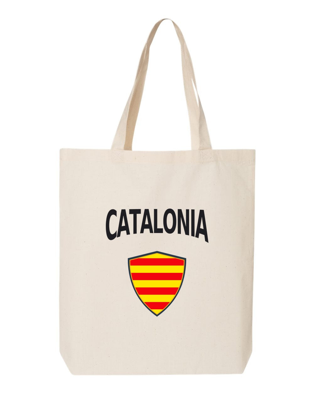 Catalonia Soccer Tote Bag — Arched National Crest | NYC Factory