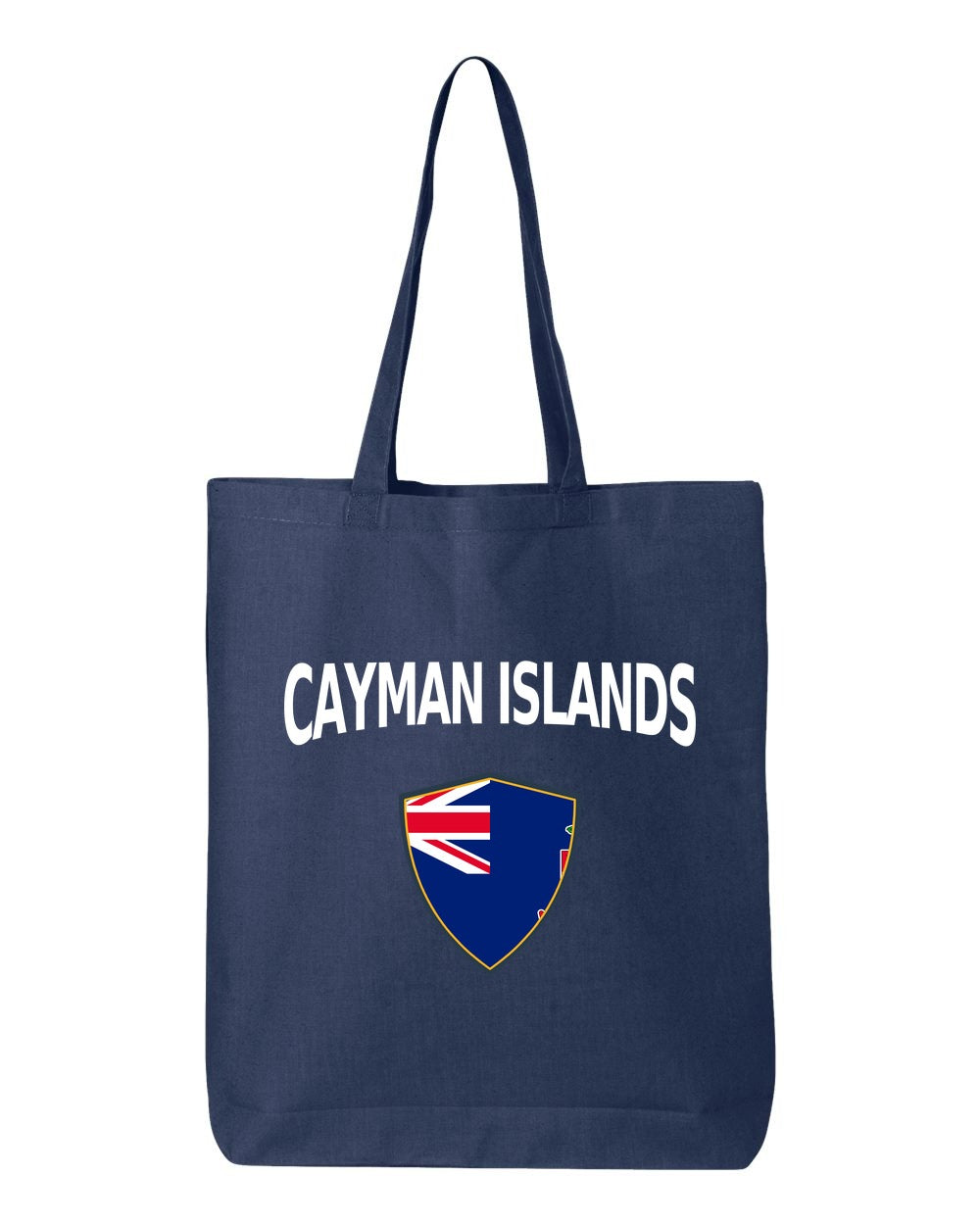 Cayman Islands Soccer Tote Bag — Arched National Crest | NYC Factory