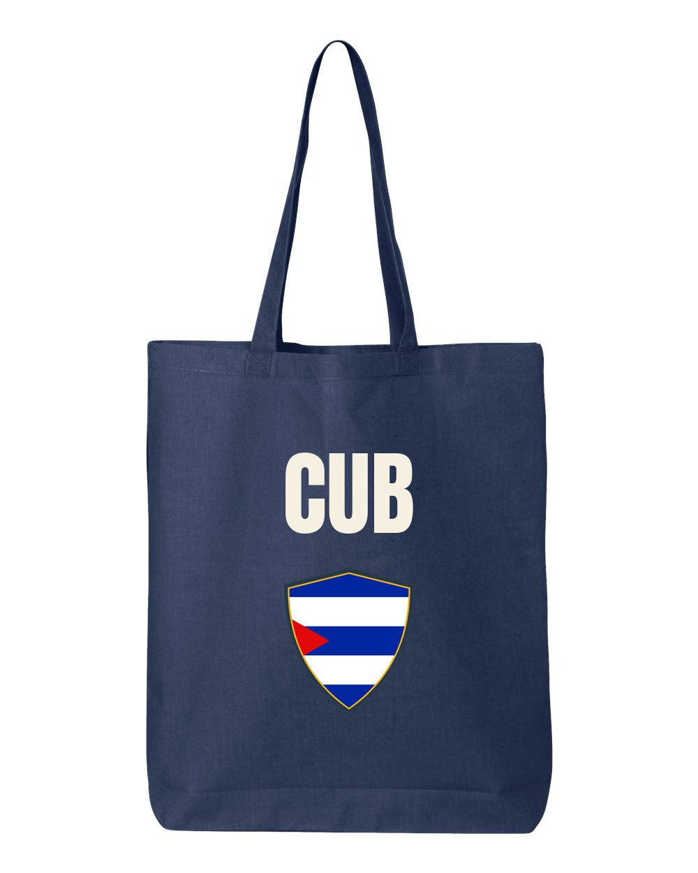 Cuba Soccer Tote Bag — National Crest Badge | NYC Factory