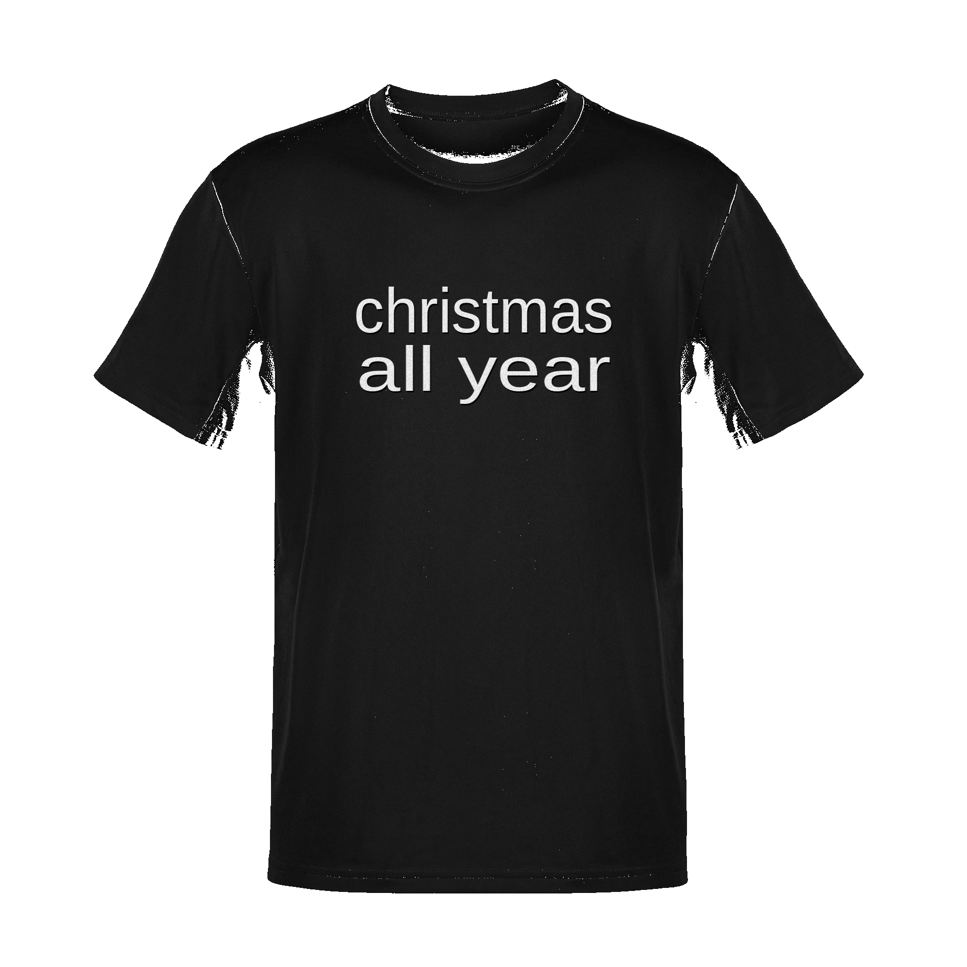 Unisex Christmas All Year Soft Cotton Tee