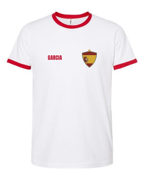 custom-crest-soccer-ringer-tee-2026 example ESP front