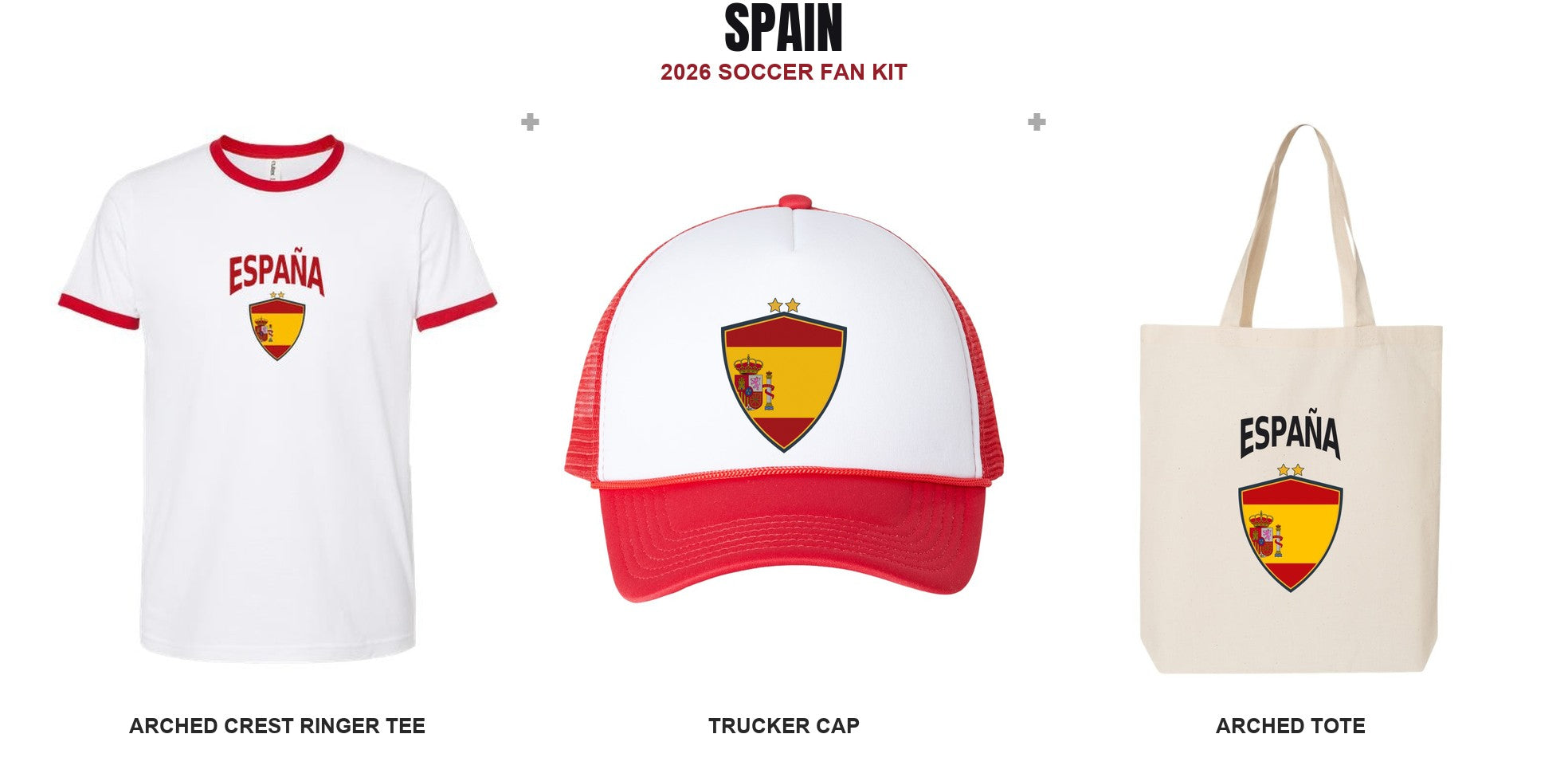 Spain 2026 Soccer Fan Kit