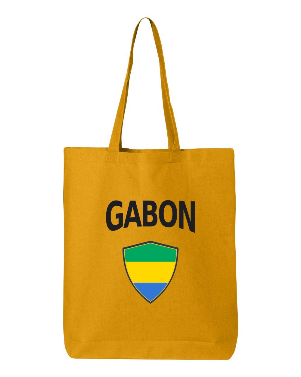 Gabon Soccer Tote Bag — Arched National Crest | NYC Factory