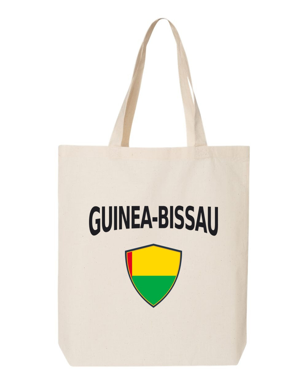 Guinea-Bissau Soccer Tote Bag — Arched National Crest | NYC Factory