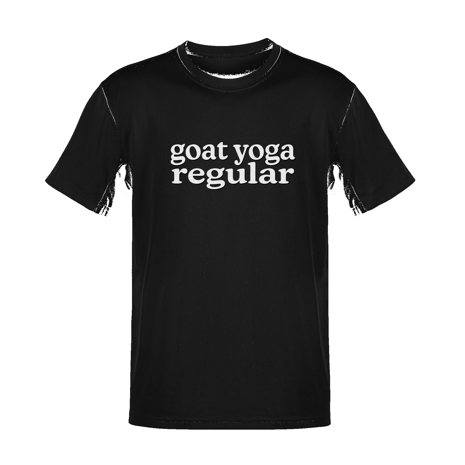 Unisex Goat Yoga Regular Soft Cotton Tee - NYC Factory