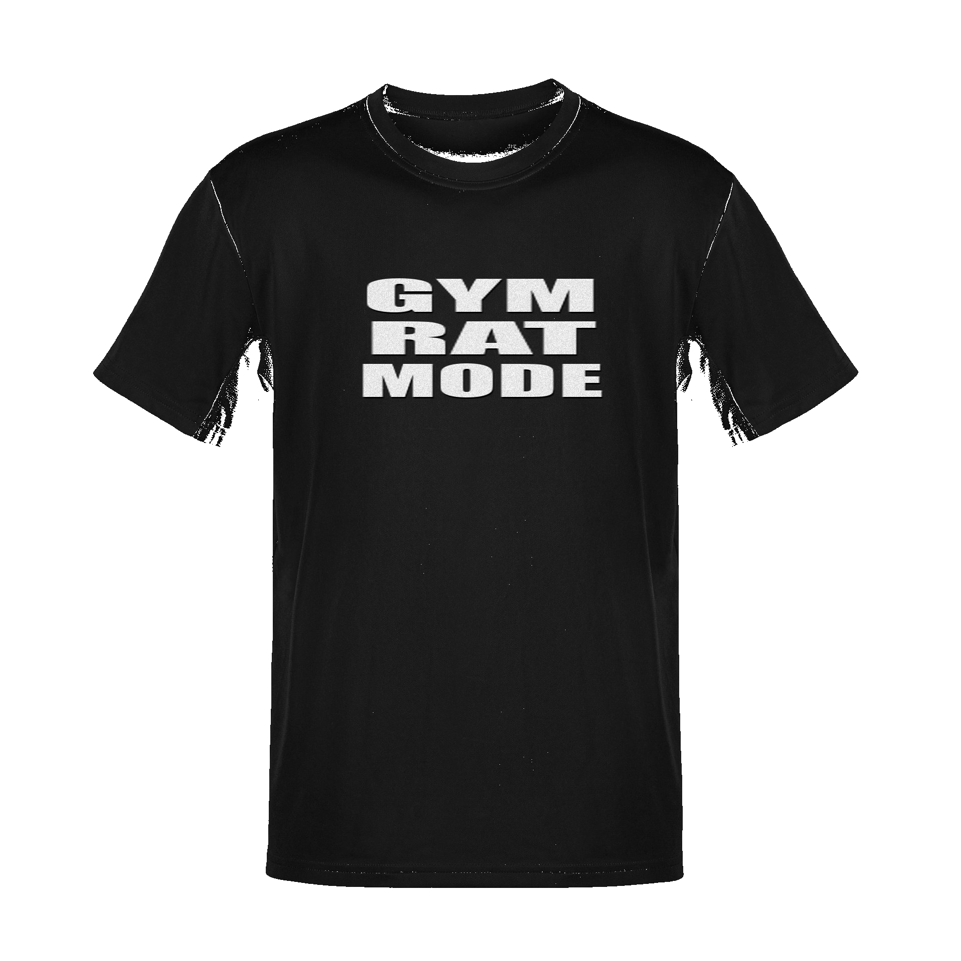 Unisex Gym Rat Mode Soft Cotton Tee - NYC Factory