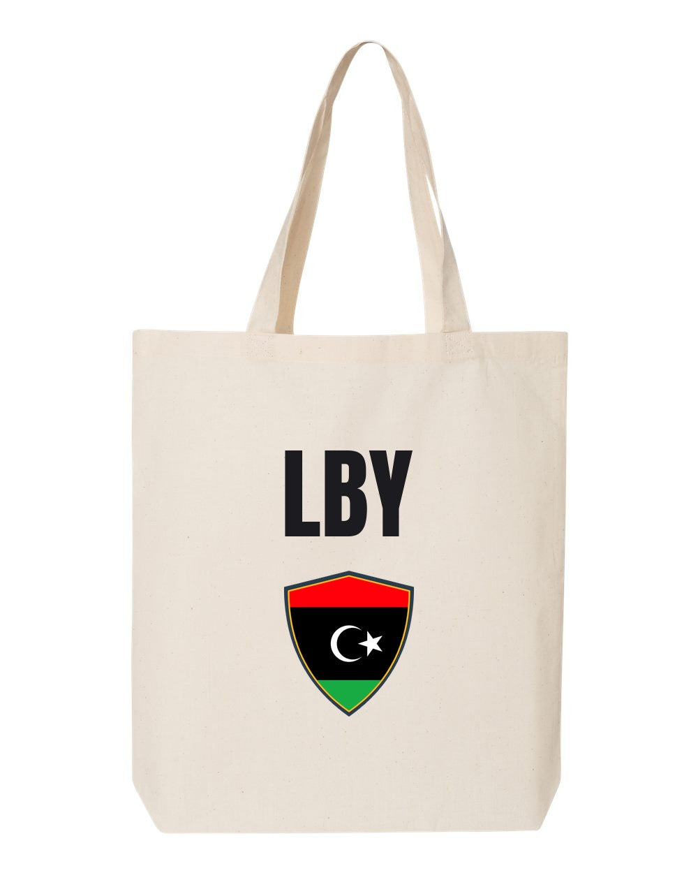 Libya Soccer Tote Bag — National Crest Badge | NYC Factory