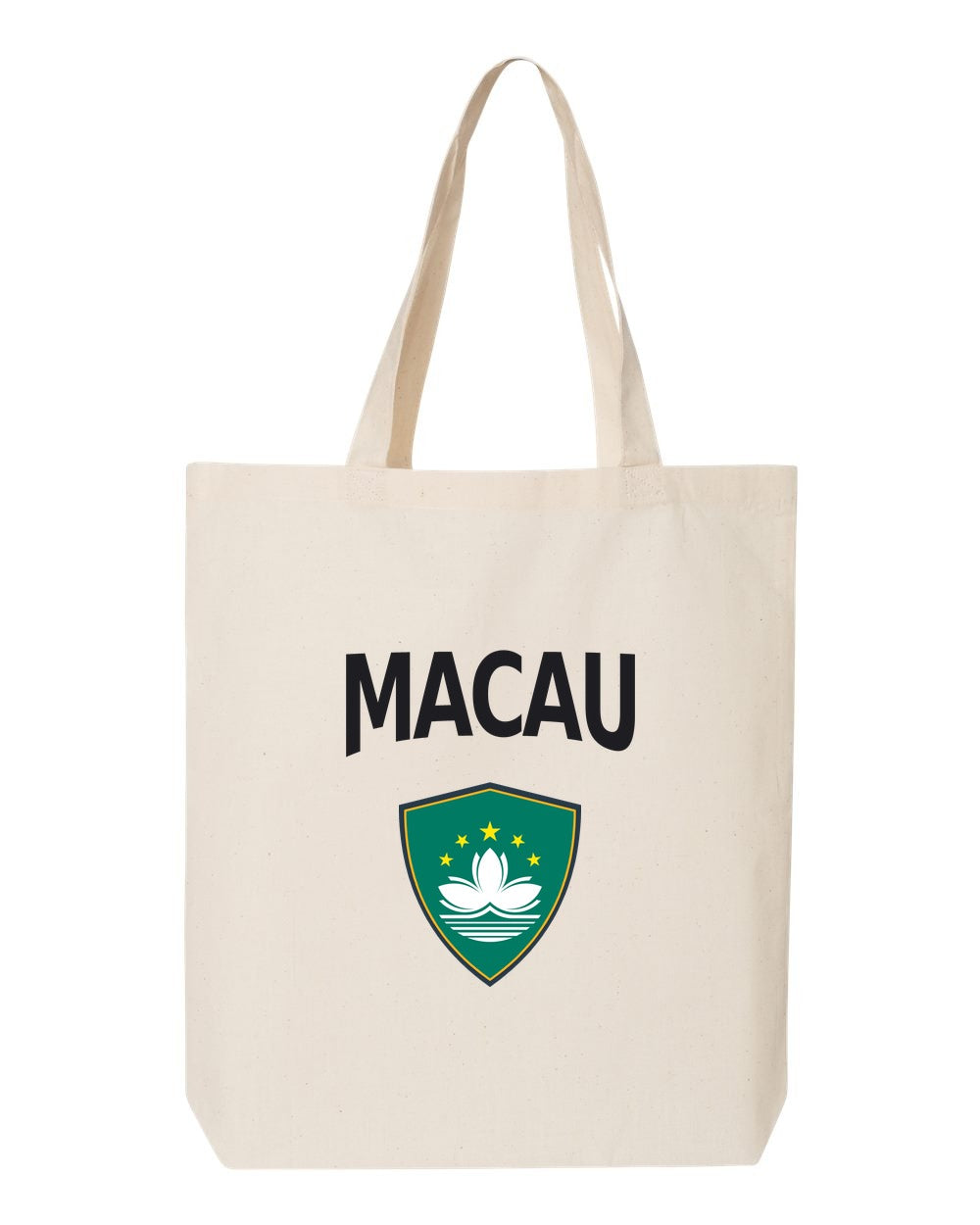 Macau Soccer Tote Bag — Arched National Crest | NYC Factory