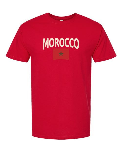 morocco-world-cup-plain-tee