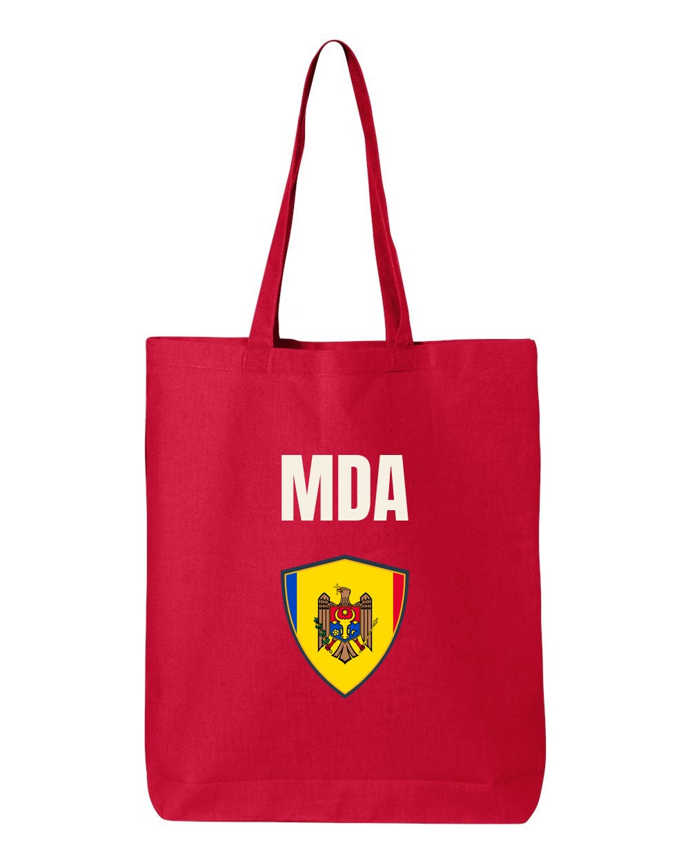 Moldova Soccer Tote Bag — National Crest Badge | NYC Factory