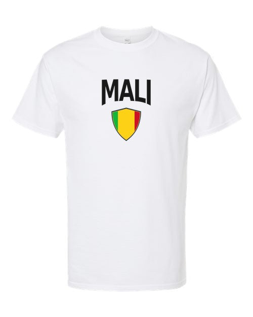 Mali Arched Crest Soccer Tee — NYC Factory