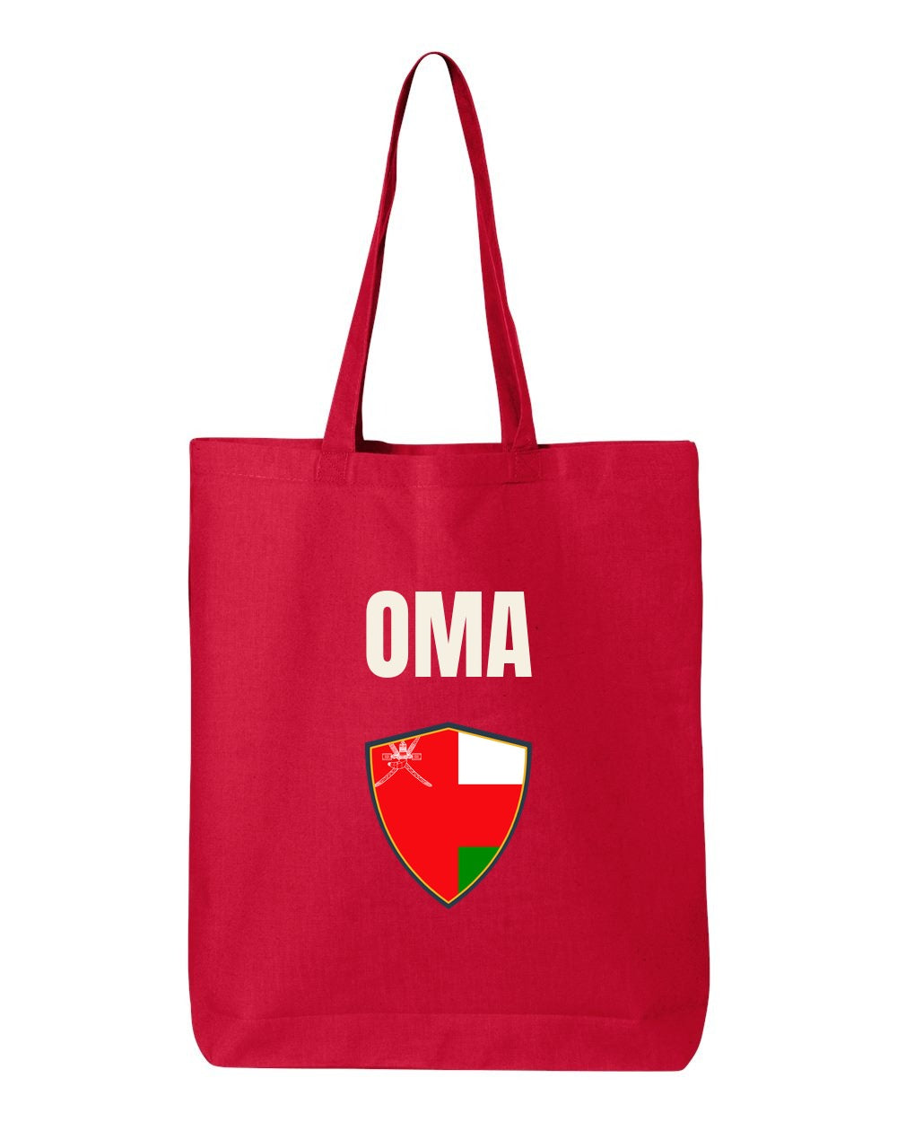 Oman Soccer Tote Bag — National Crest Badge | NYC Factory