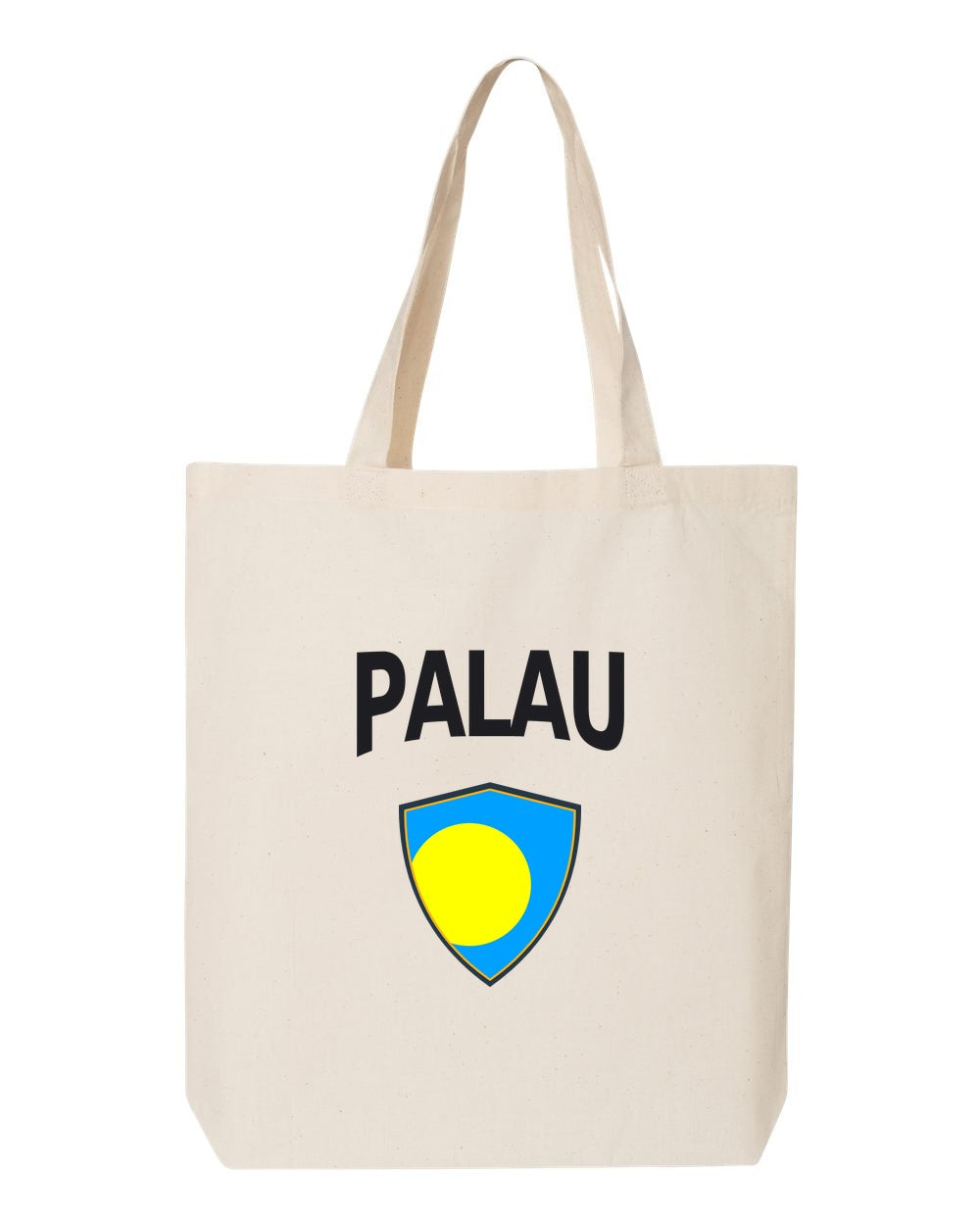 Palau Soccer Tote Bag — Arched National Crest | NYC Factory
