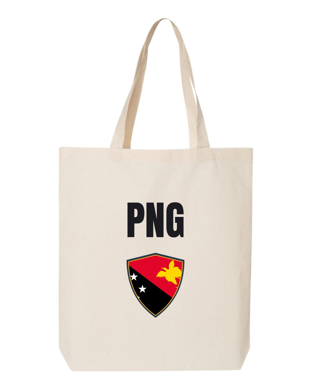 Papua New Guinea Soccer Tote Bag — National Crest Badge | NYC Factory