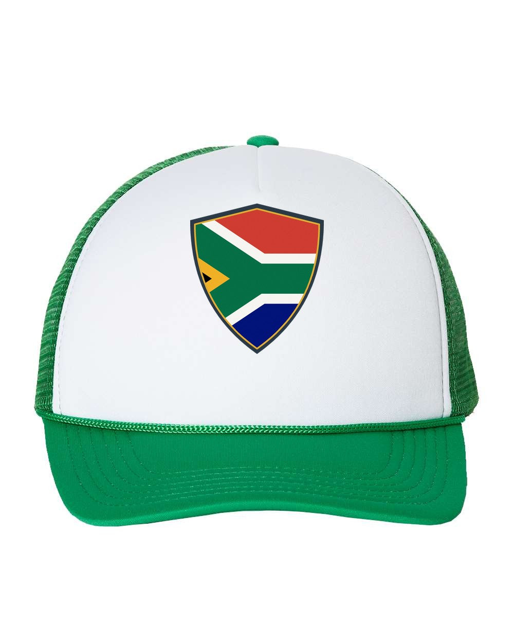 White / Kelly Green