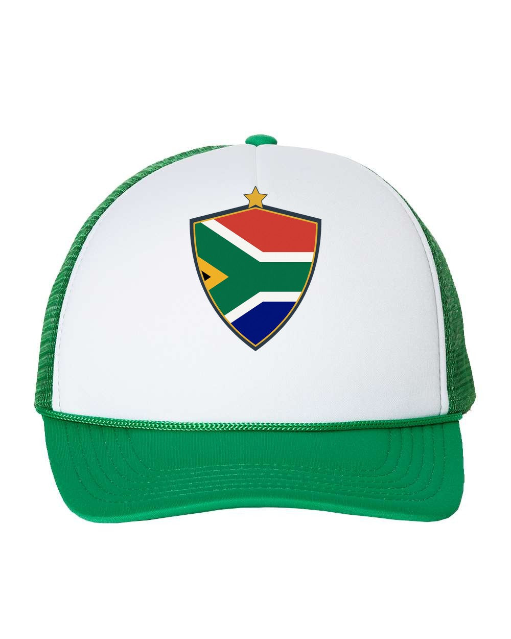 White / Kelly Green
