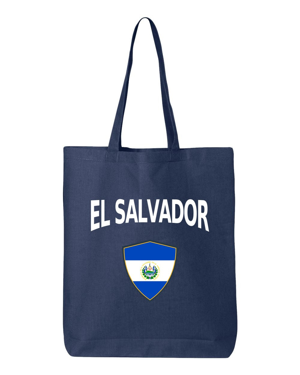 El Salvador Soccer Tote Bag — Arched National Crest | NYC Factory