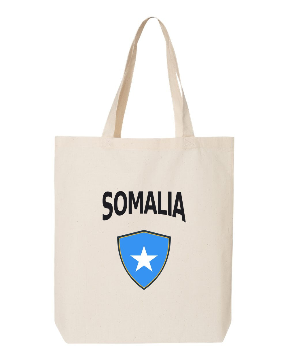 Somalia Soccer Tote Bag — Arched National Crest | NYC Factory