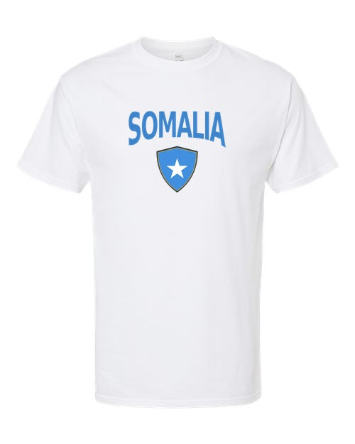 Somalia Arched Crest Soccer Tee — NYC Factory