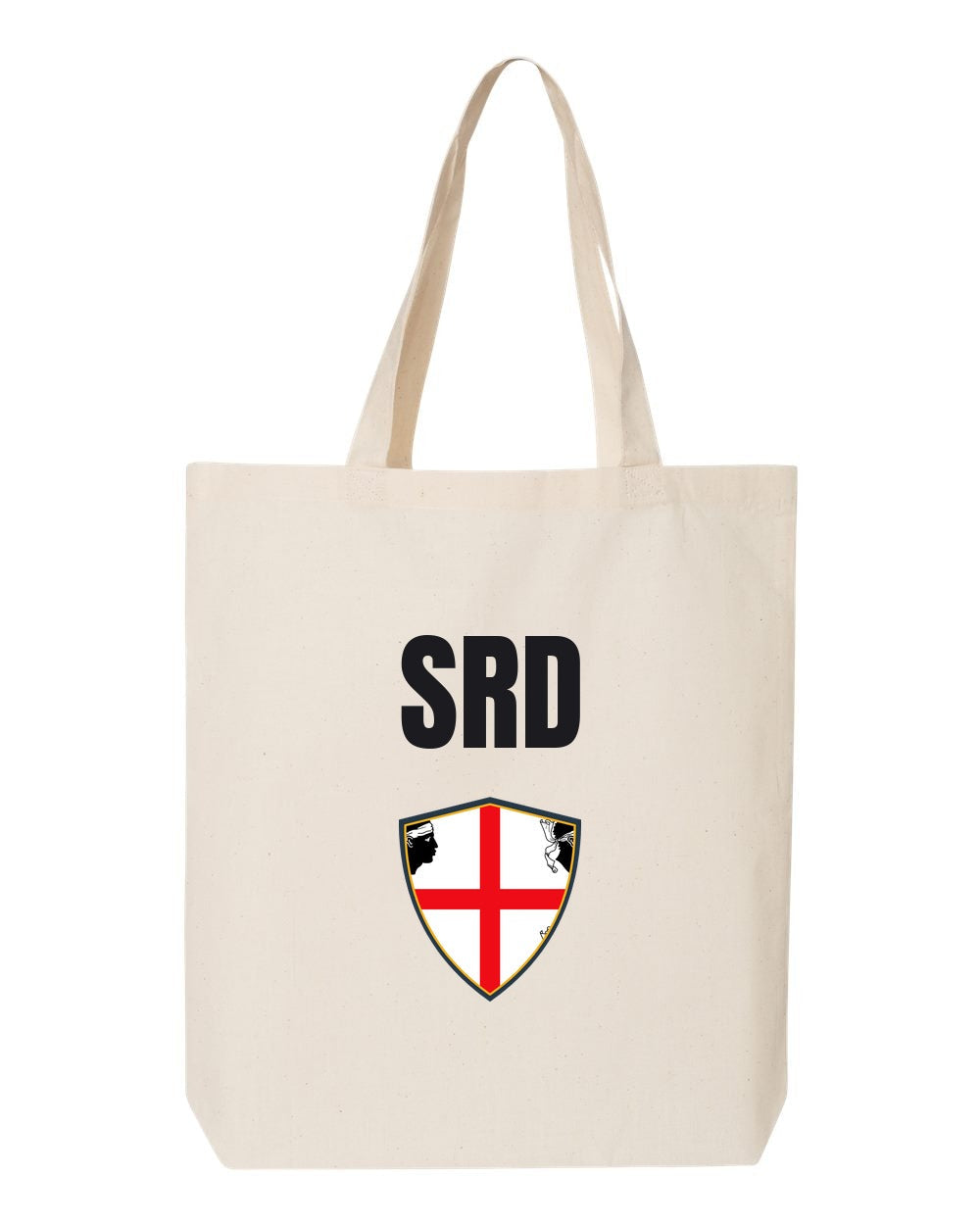 Sardinia Soccer Tote Bag — National Crest Badge | NYC Factory