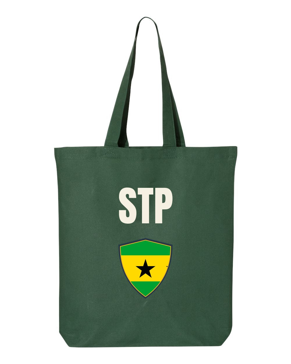 São Tomé And Príncipe Soccer Tote Bag — National Crest Badge | NYC Factory