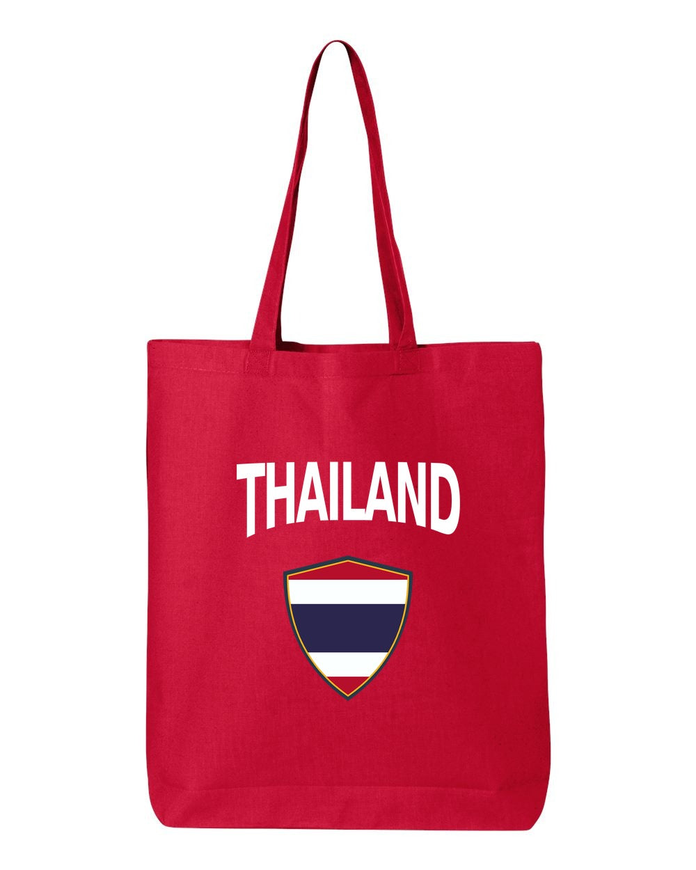 Thailand Soccer Tote Bag — Arched National Crest | NYC Factory