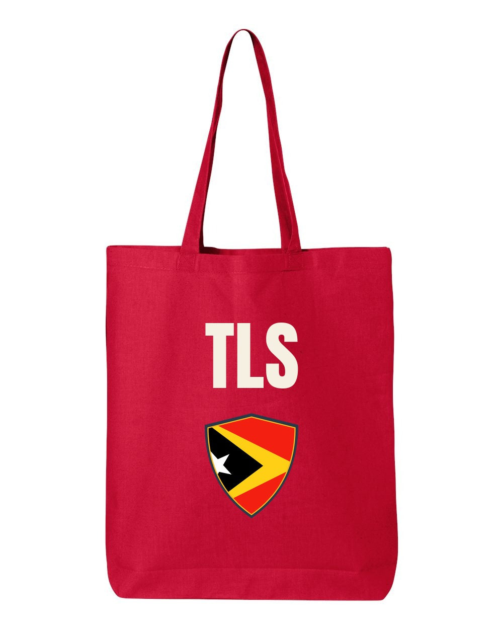 Timor-Leste Soccer Tote Bag — National Crest Badge | NYC Factory