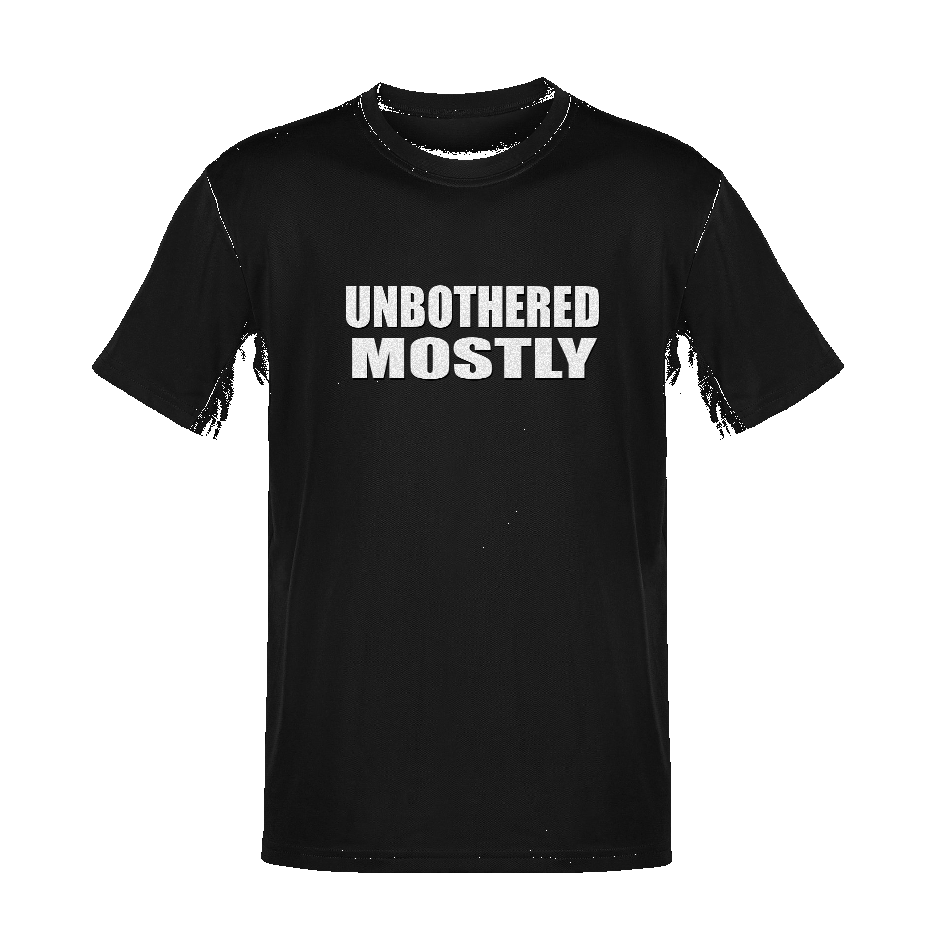 Unisex Unbothered Mostly Soft Cotton Tee