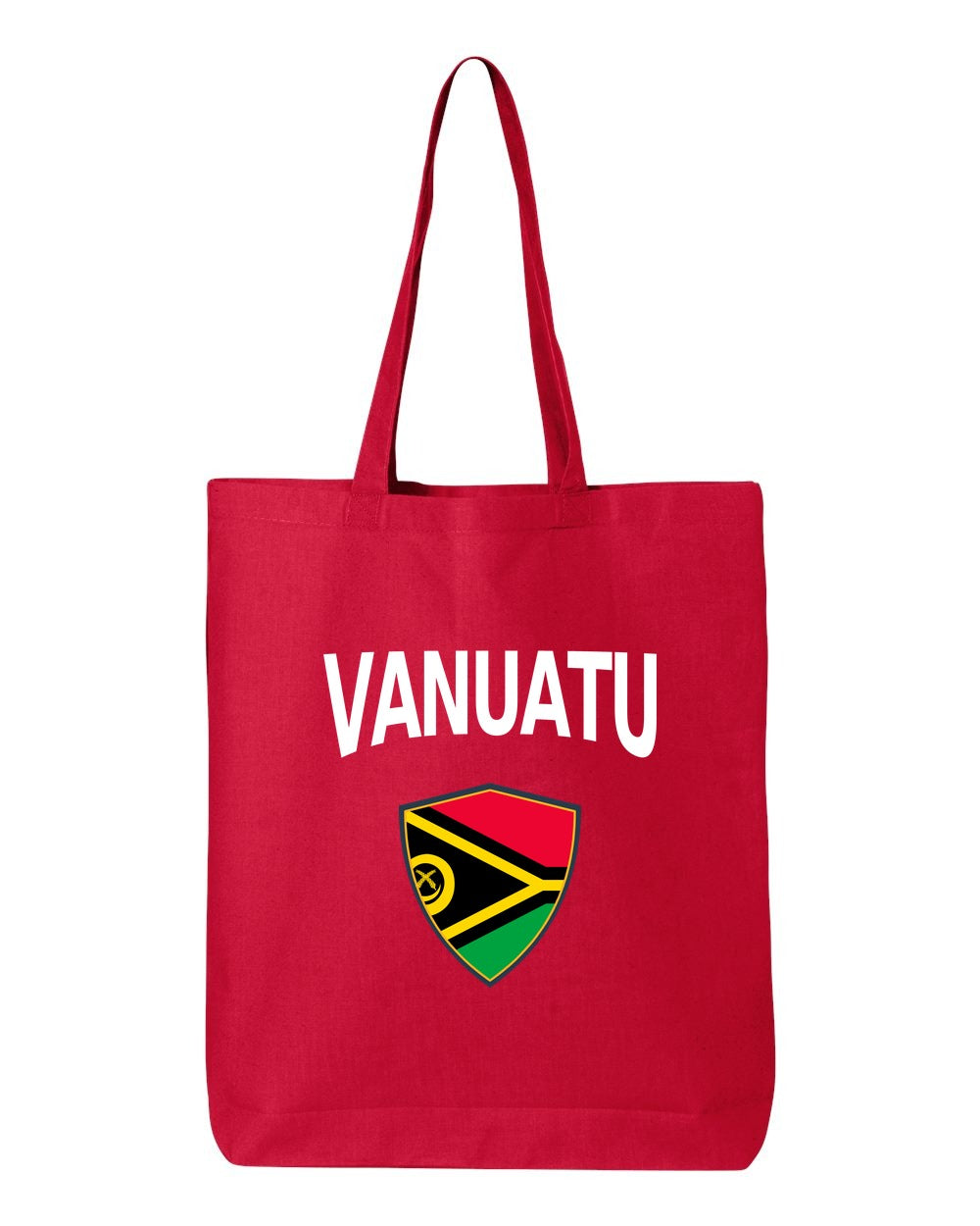 Vanuatu Soccer Tote Bag — Arched National Crest | NYC Factory