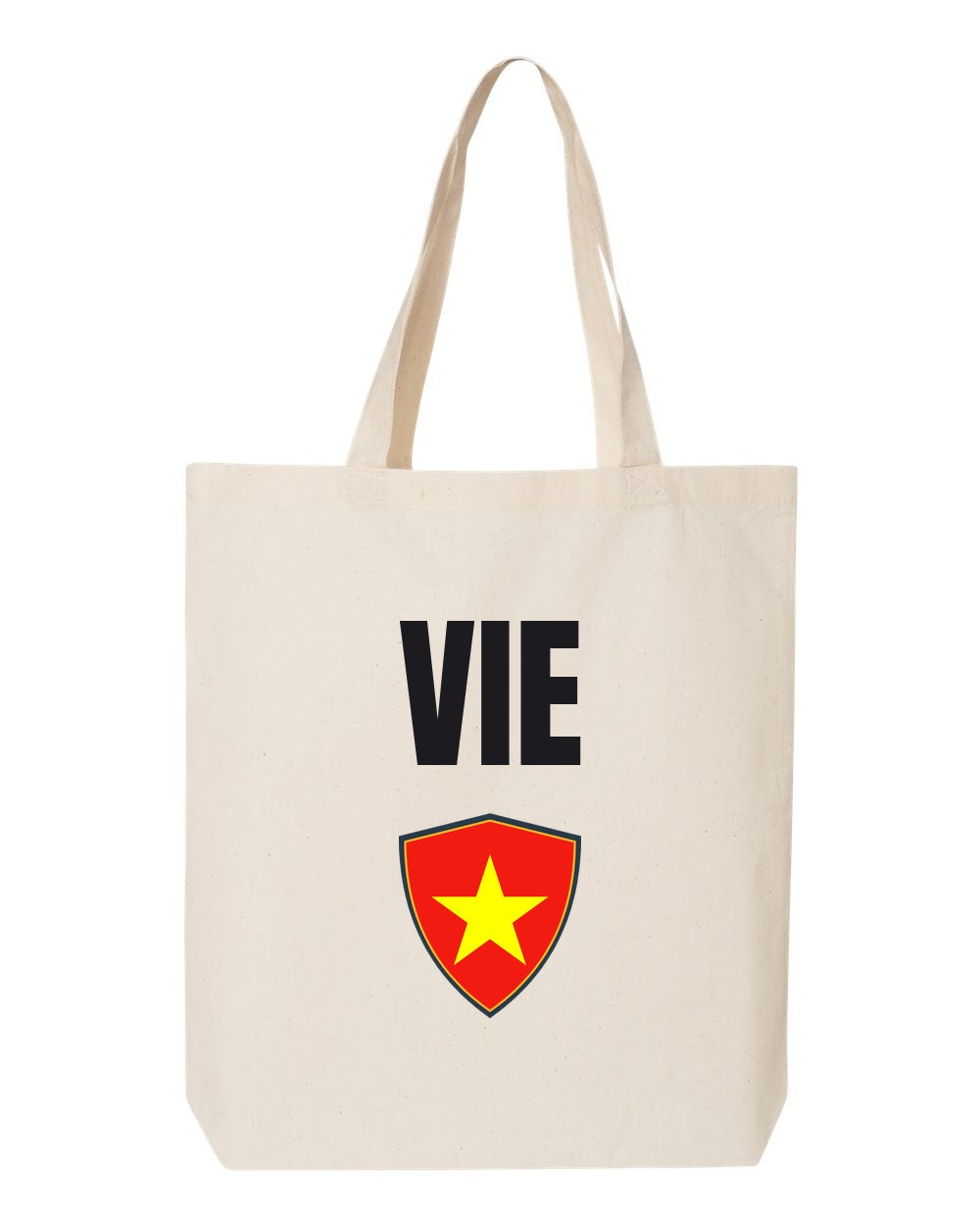 Vietnam Soccer Tote Bag — National Crest Badge | NYC Factory