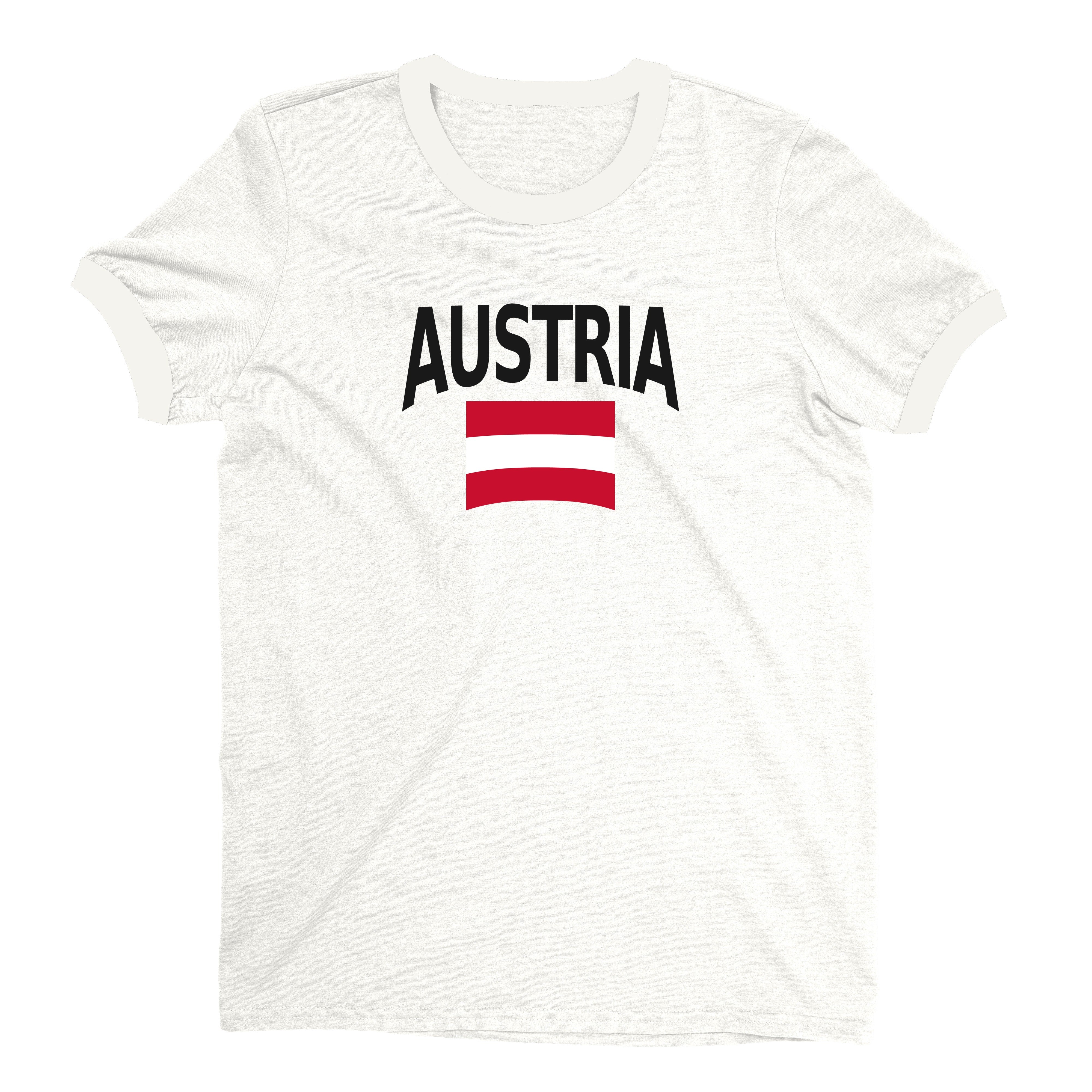 Austria World Cup Plain Tee Unisex T-Shirt -- NYC Factory