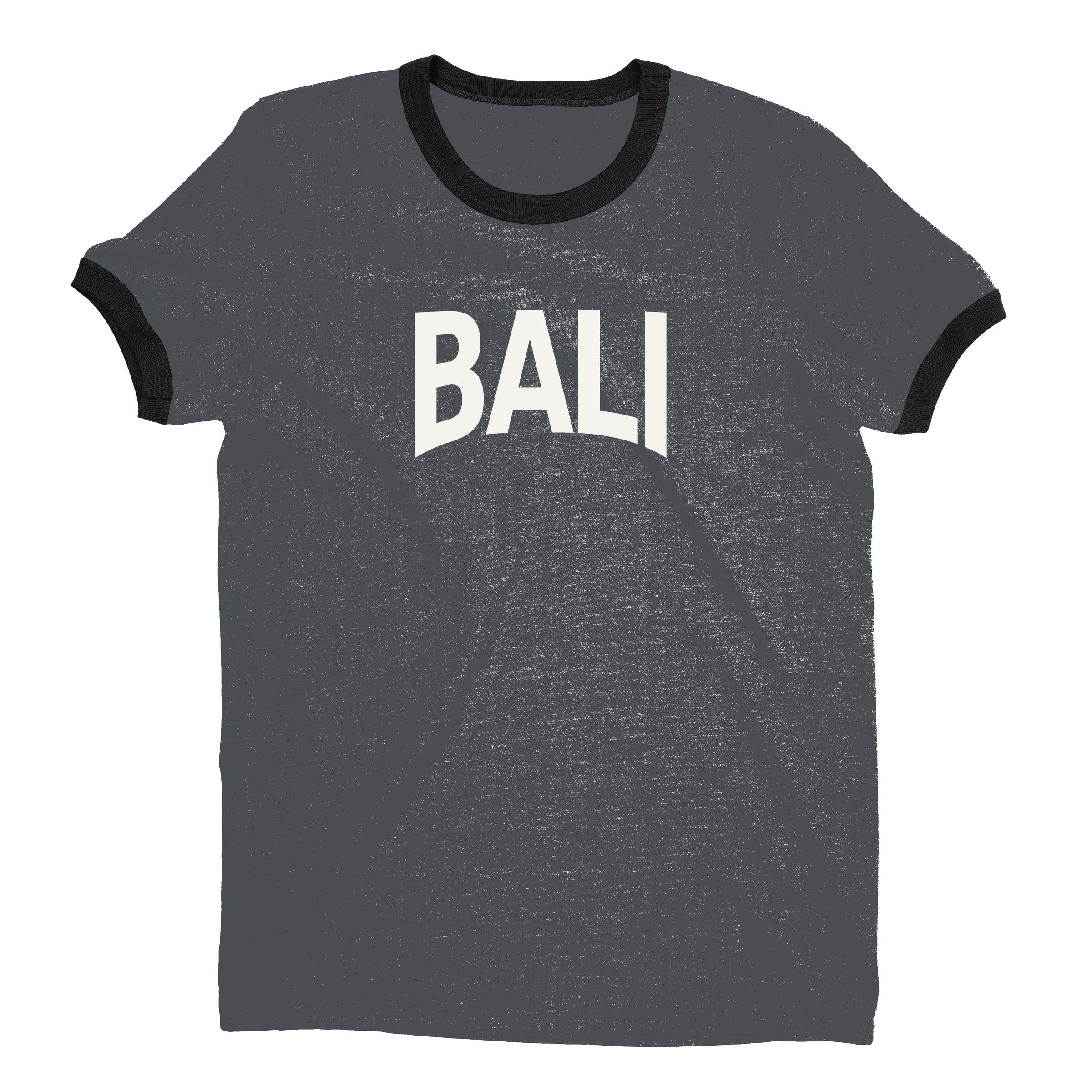 Bali Ringer Tee — Dark Heather