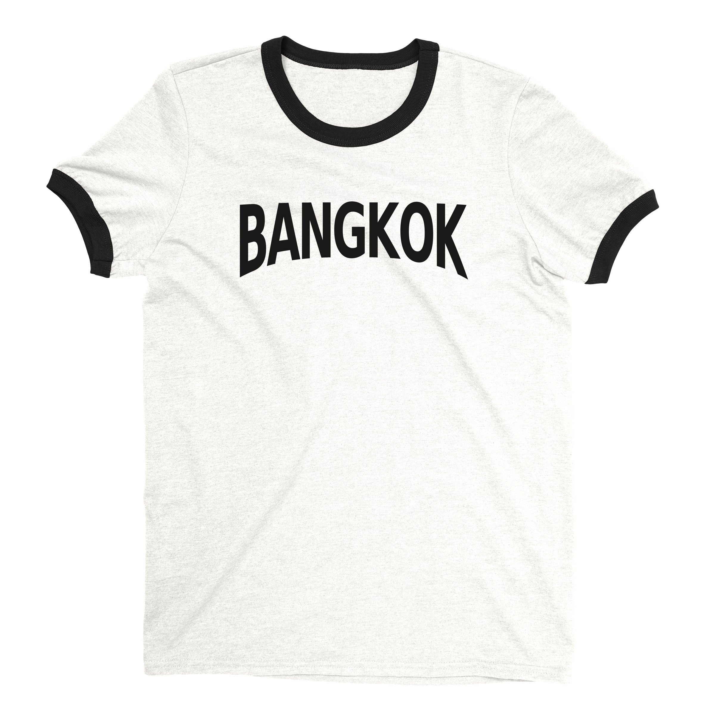 Bangkok Ringer Tee — White