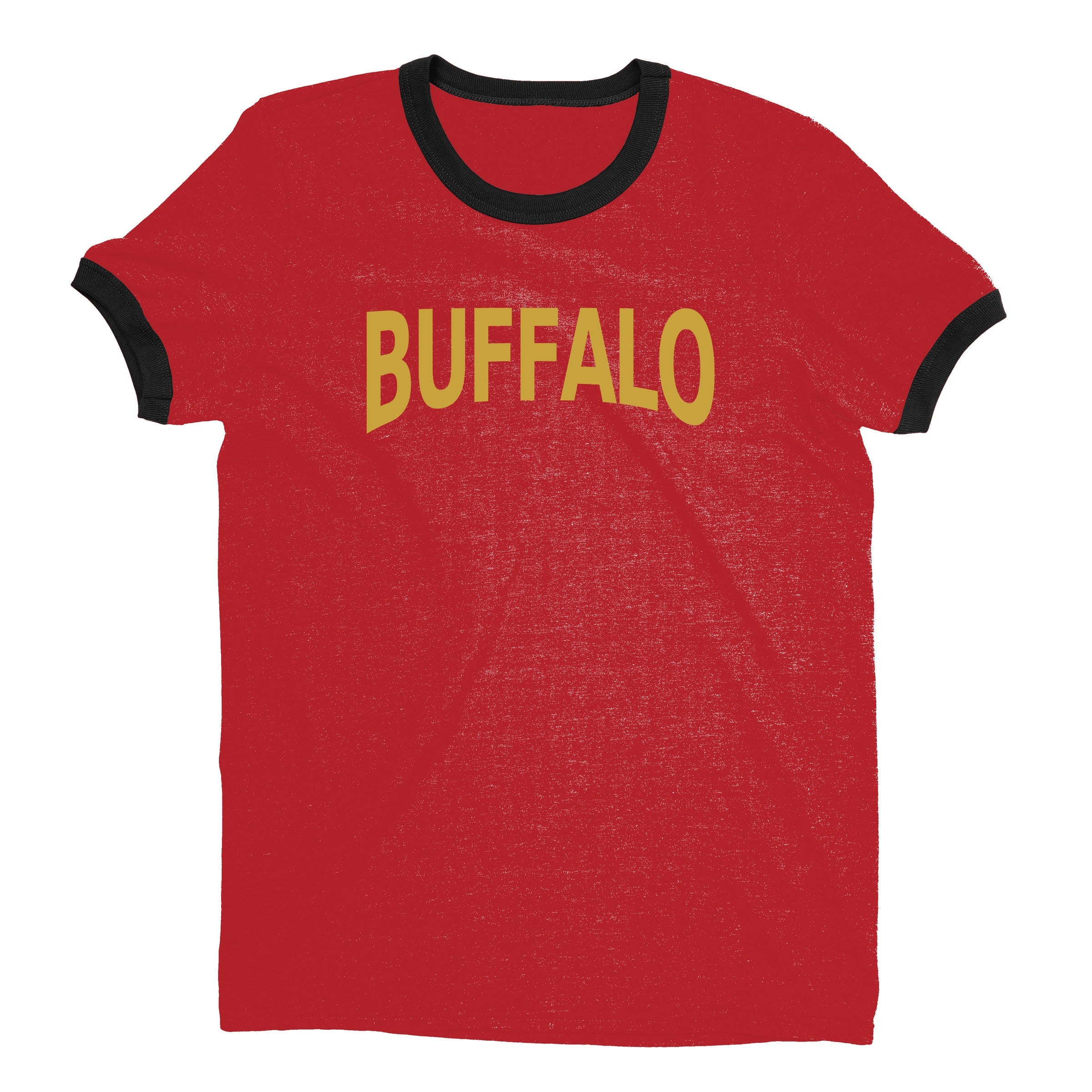 Buffalo Ringer Tee — Red