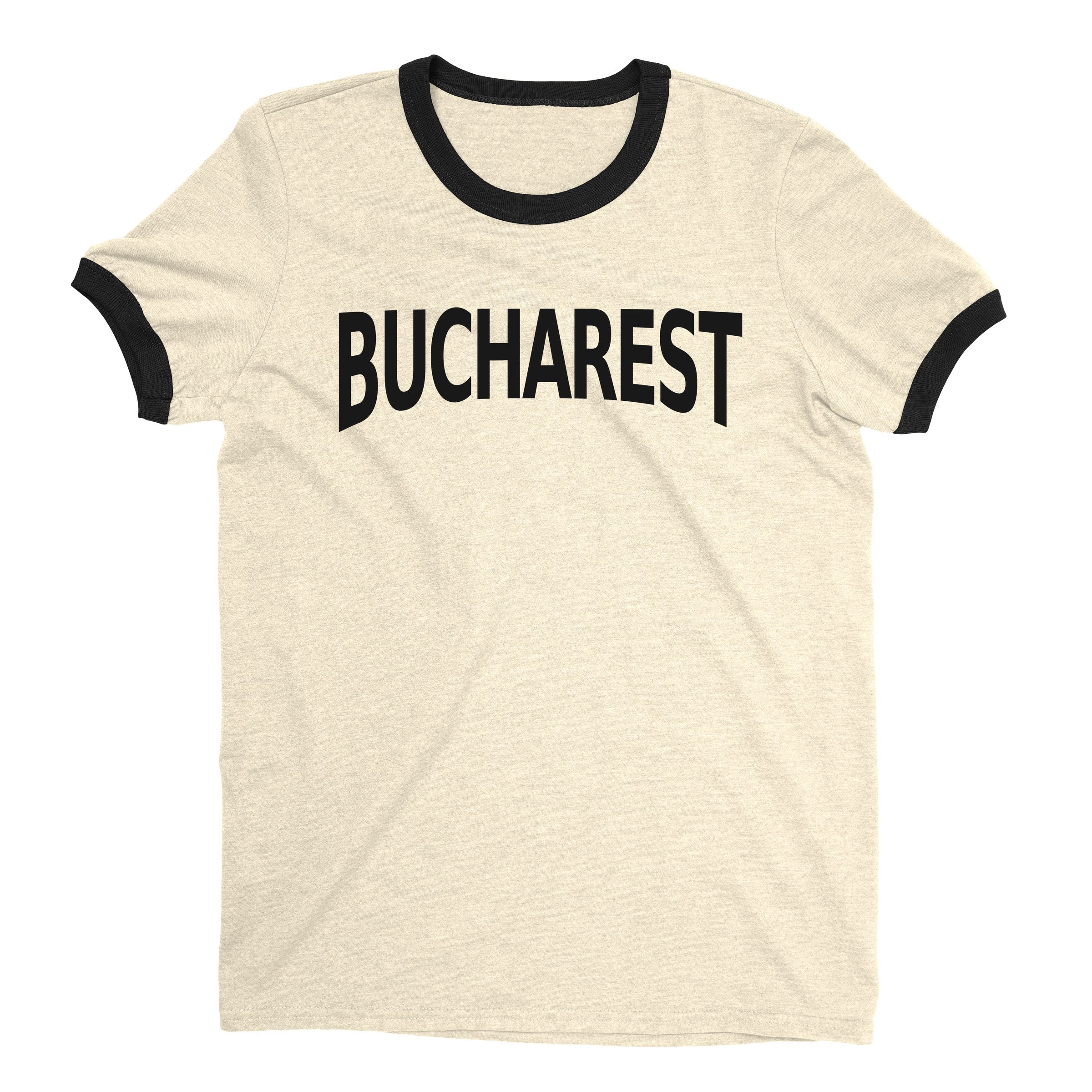 Bucharest Ringer Tee — Natural