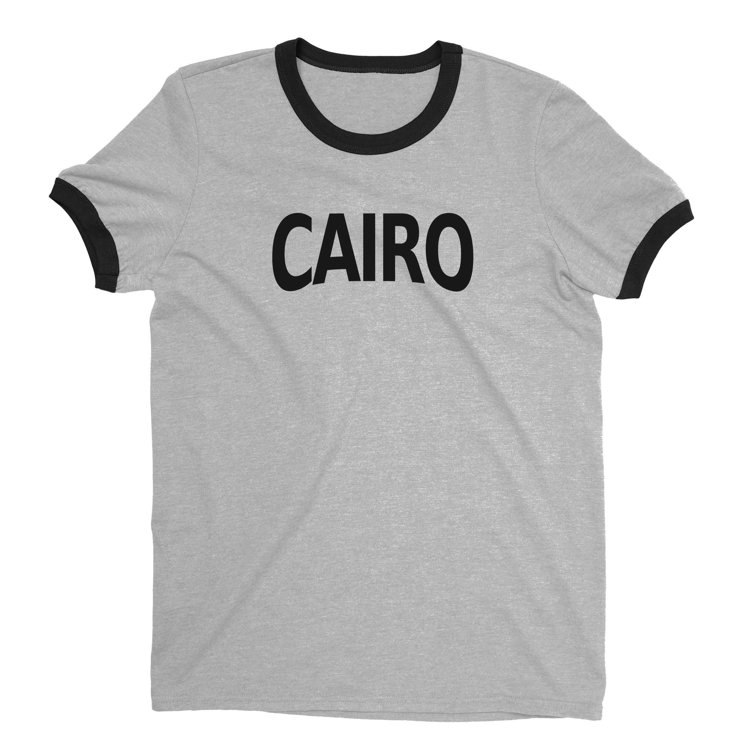Cairo Ringer Tee — Heather Gray