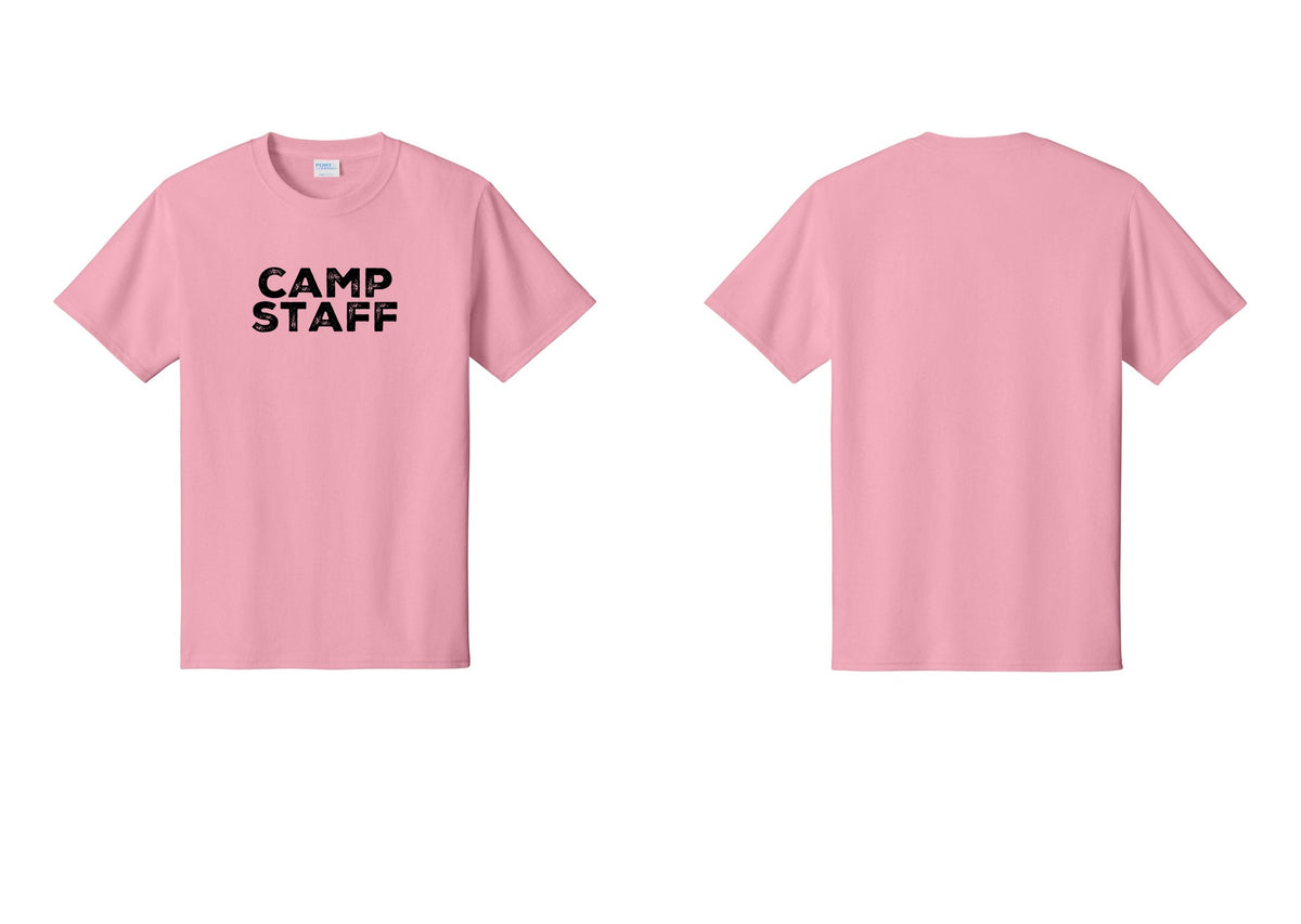 NYC Factory Camp Staff T-Shirt - Front Only - Candy Pink