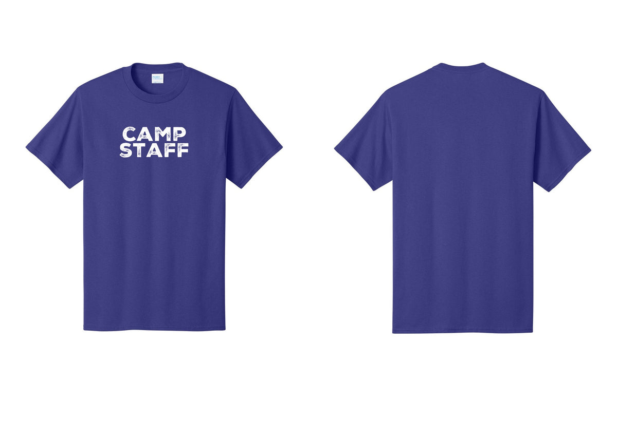 NYC Factory Camp Staff T-Shirt - Front Only - Purple