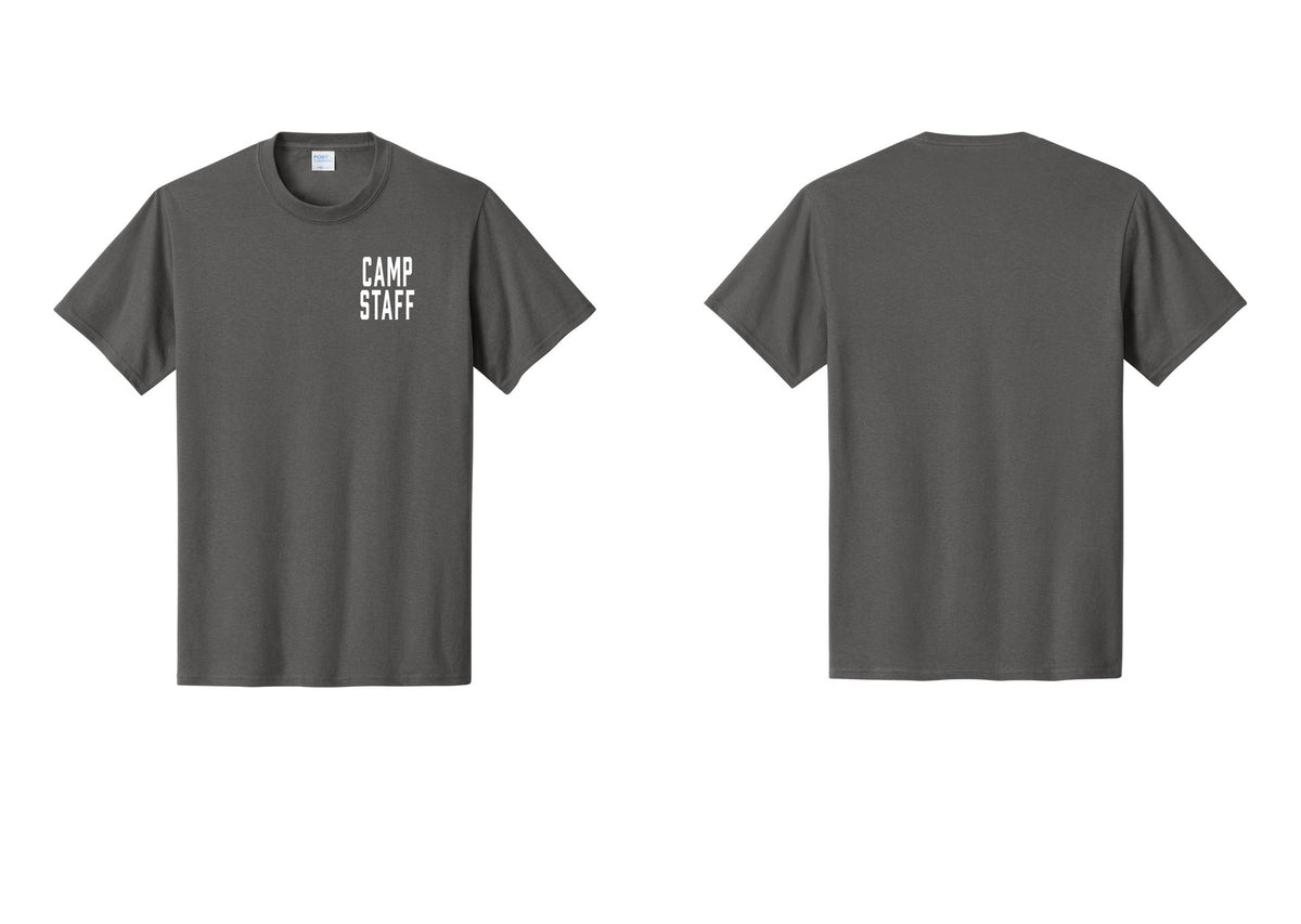 NYC Factory Unisex Camp Staff Classic T-Shirt - Chest Only - Charcoal