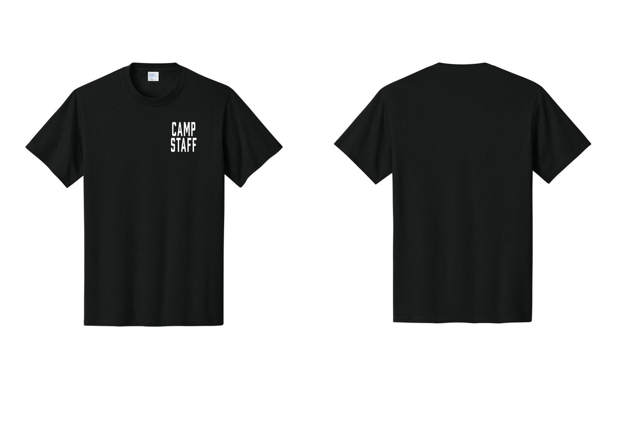 NYC Factory Unisex Camp Staff Classic T-Shirt - Chest Only - Black