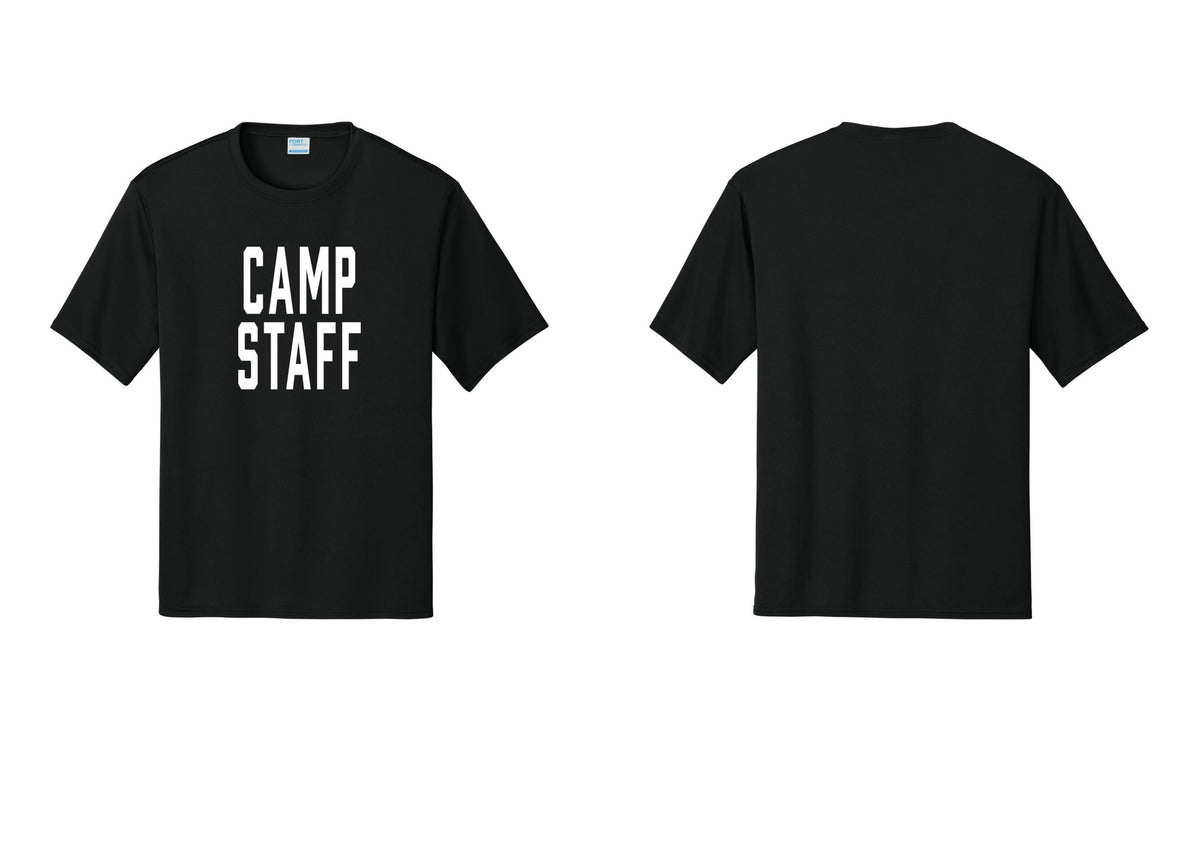 NYC Factory Camp Staff Performance T-Shirt (Classic) - Front Only - Black