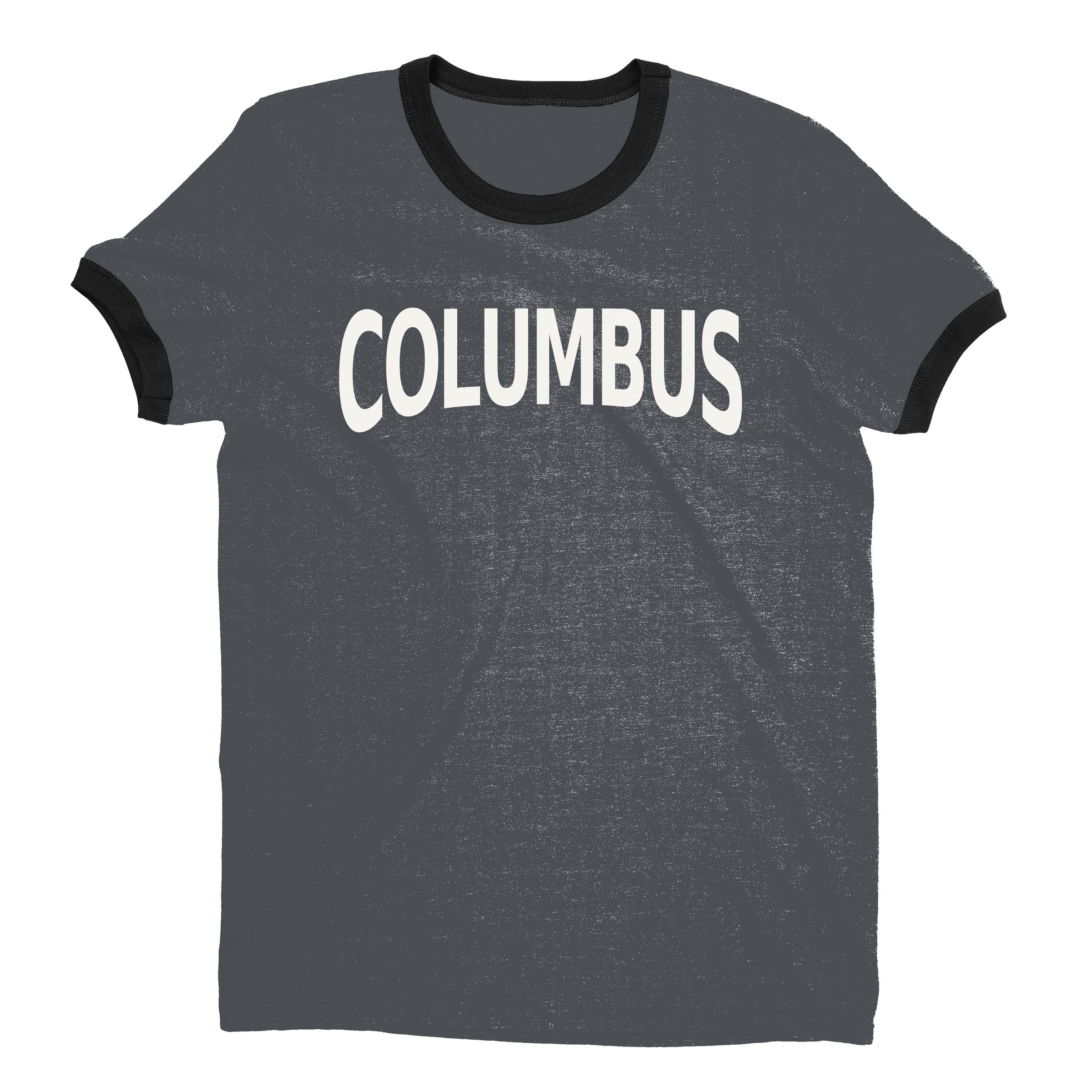 Columbus Ringer Tee — Dark Heather